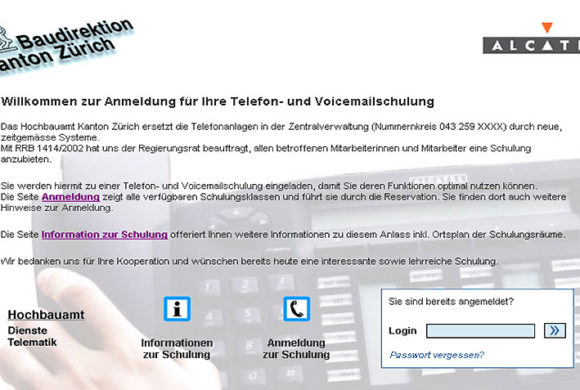 Baudirektion/Telematik Kanton Zürich